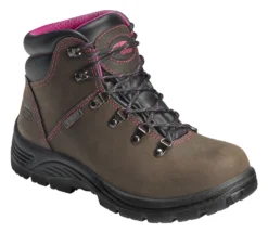 Avenger Women's Waterproof Lace-Up Hiking Boots - Steel Toe