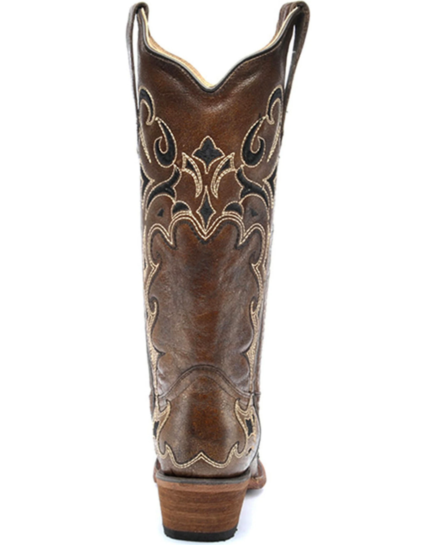 Circle G Women's Honey Side Embroidered Boots - Snip Toe - Image 3