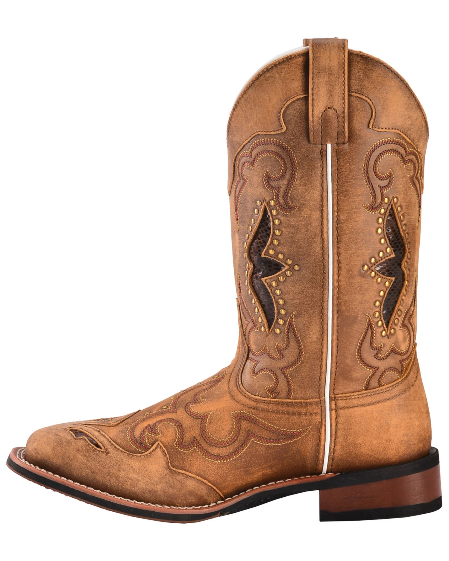 Laredo Women's Spellbound Western Performance Boots - Broad Square Toe - Image 8
