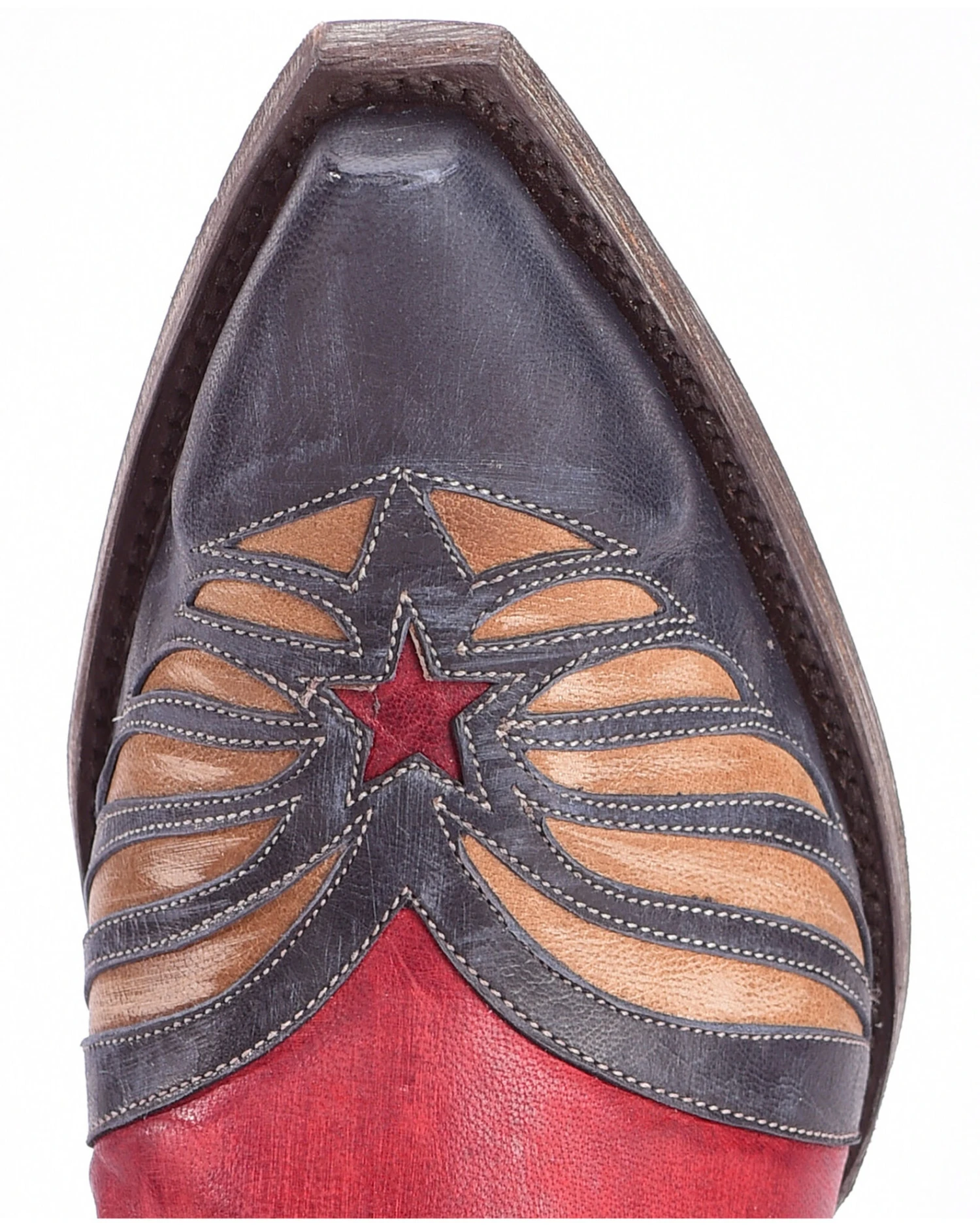 Old Gringo Women's United Patriotic Booties - Snip Toe - Image 4