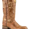 Roper Women's Desert Rose Embroidered Western Boots - Square Toe