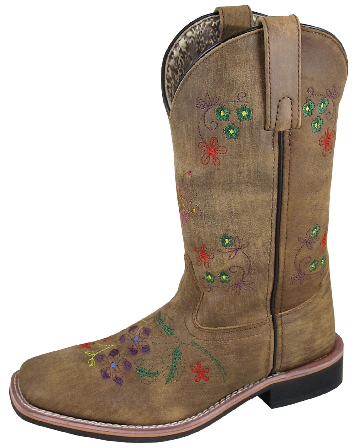 Smoky Mountain Women's 10" Floralie Western Boots - Square Toe - Image 2