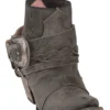Junk Gypsy By Lane Women's HWY 237 Distressed Booties - Snip Toe