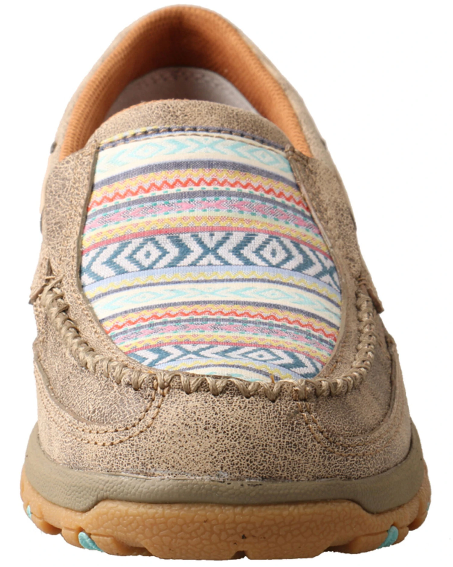Twisted X Women's CellStretch Boat Shoes - Moc Toe - Image 3