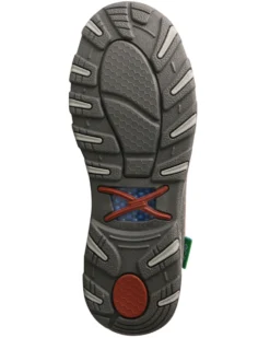 Twisted X Women's Silver CellStretch Boat Shoes - Moc Toe