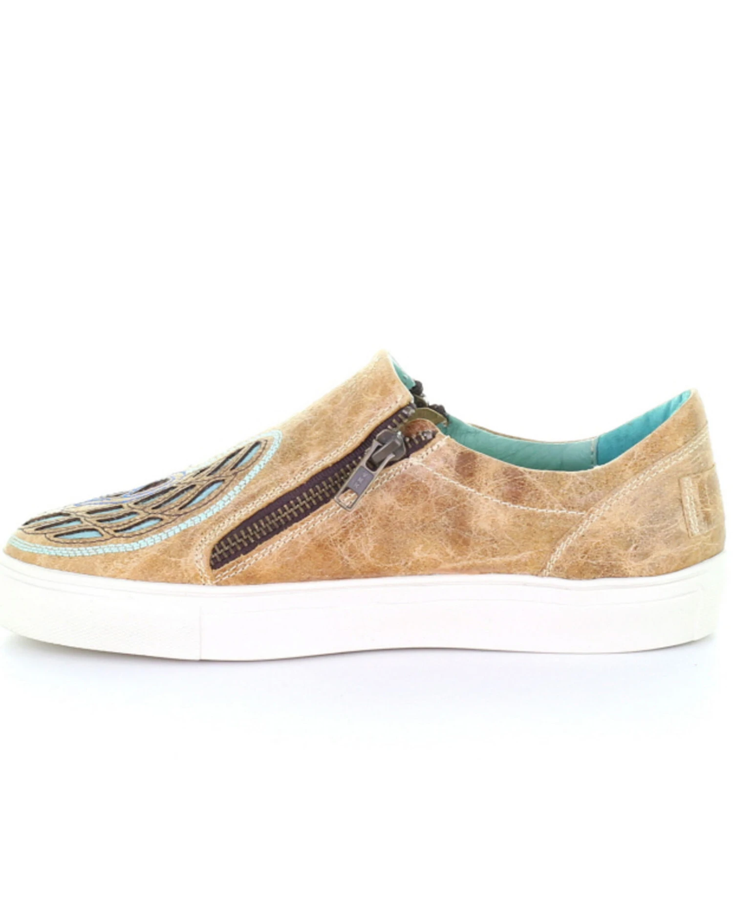 Corral Women's Straw Heart & Wings Inlay Shoes - Image 3