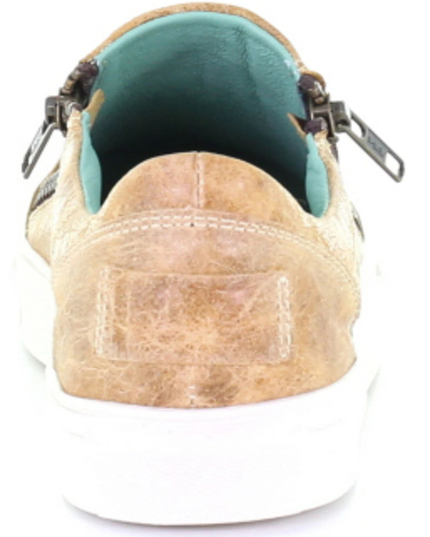 Corral Women's Straw Heart & Wings Inlay Shoes - Image 5