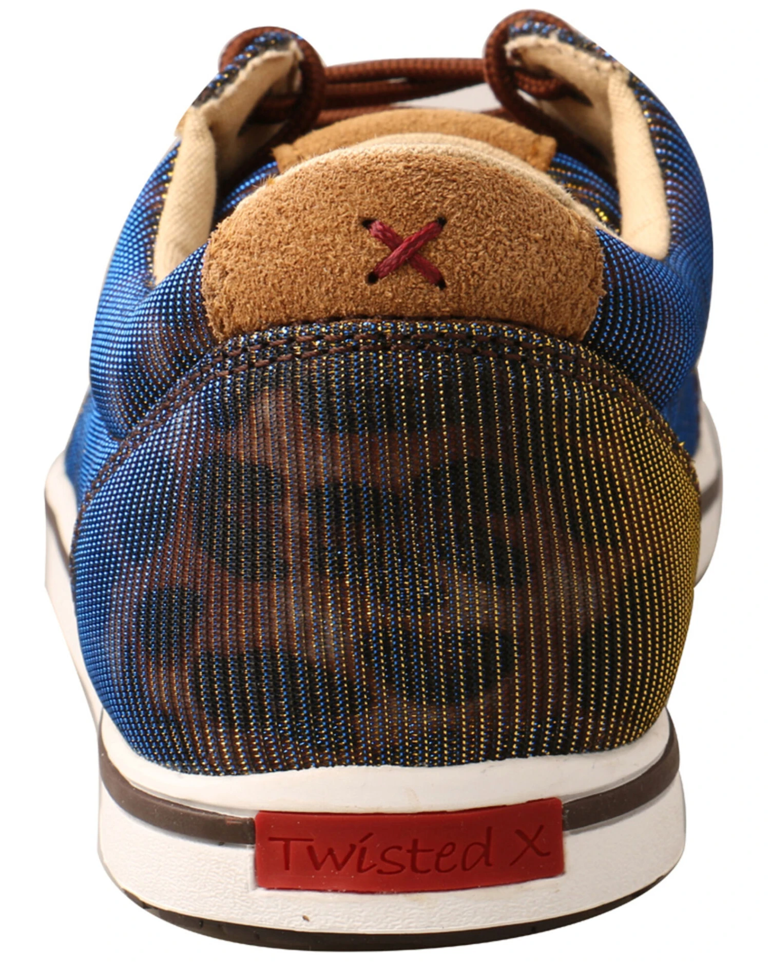 Twisted X Women's Leopard Brown Casual Sneakers - Moc Toe - Image 3