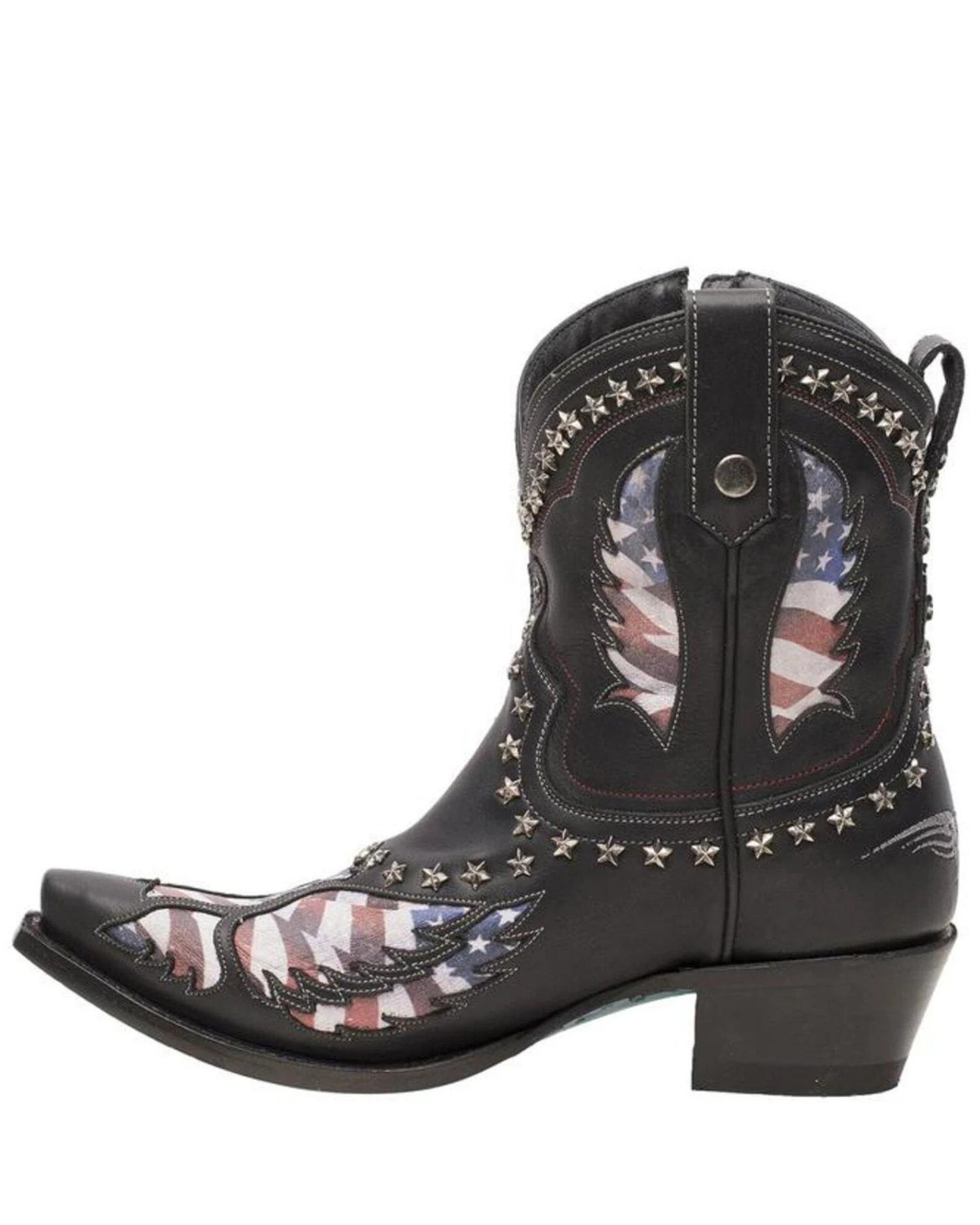 Lane Women's Old Glory Fashion Booties - Snip Toe - Image 6