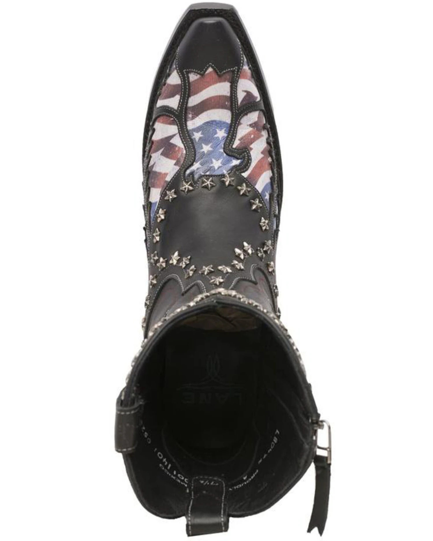 Lane Women's Old Glory Fashion Booties - Snip Toe - Image 3