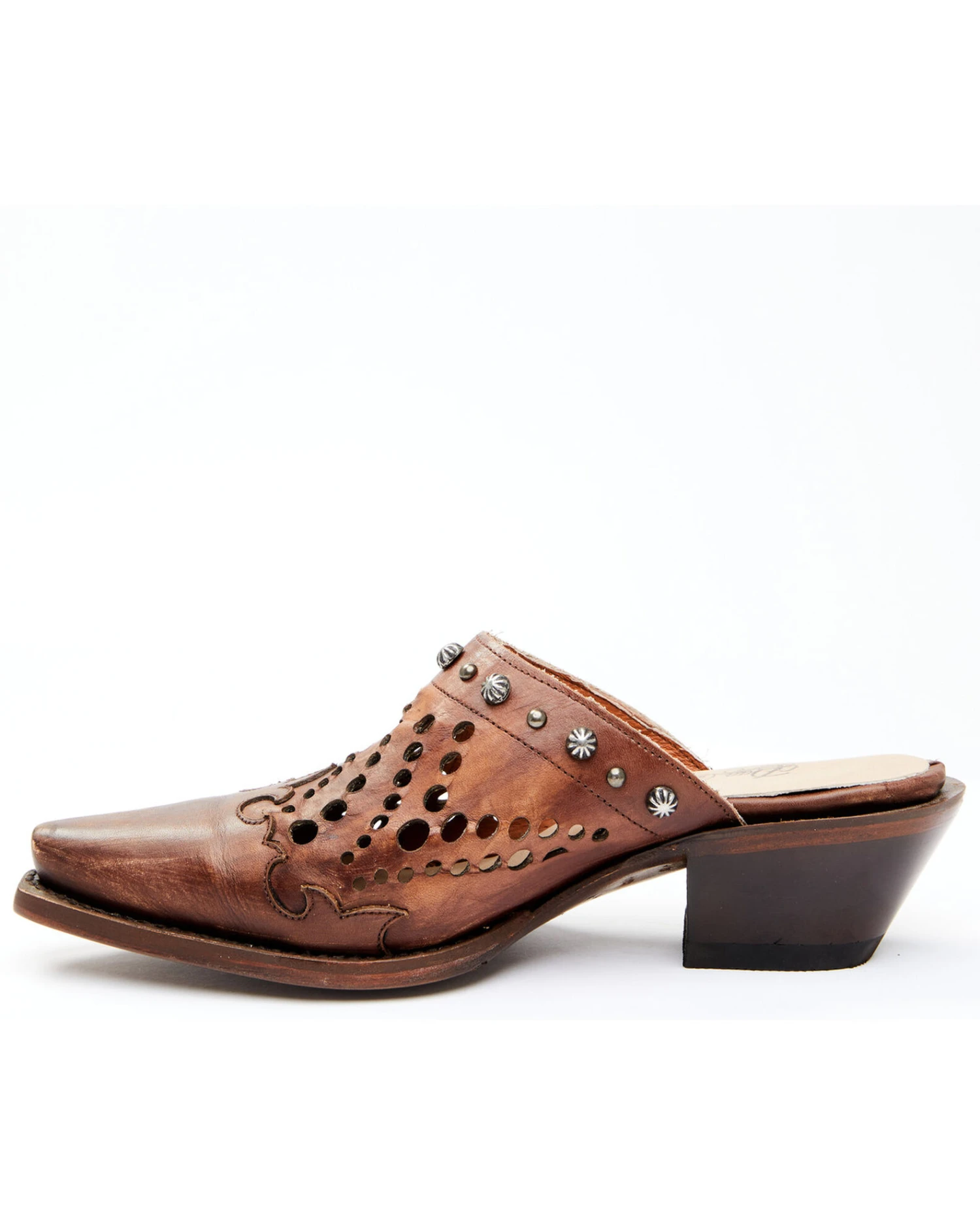 Dan Post Women's Inlay Mules - Snip Toe - Image 2