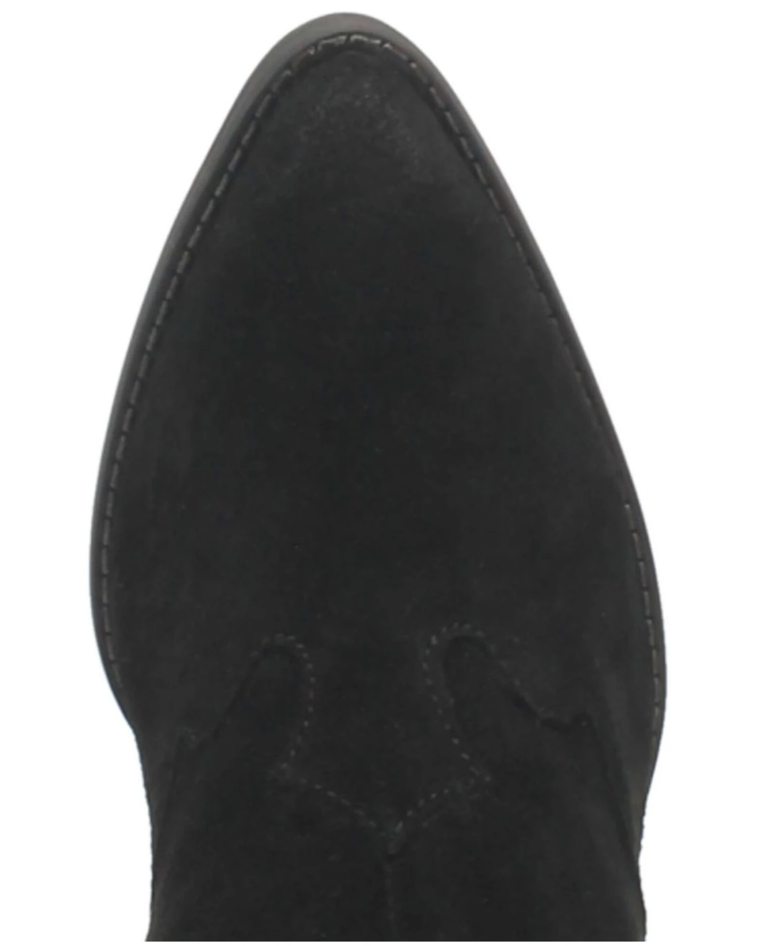 Dingo Women's Black Flannie Fashion Booties - Round Toe - Image 3