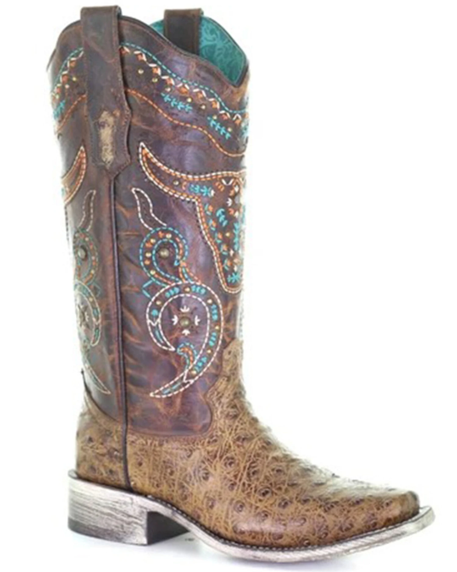 Corral Women's Embroidered Western Boots - Square Toe - Image 4