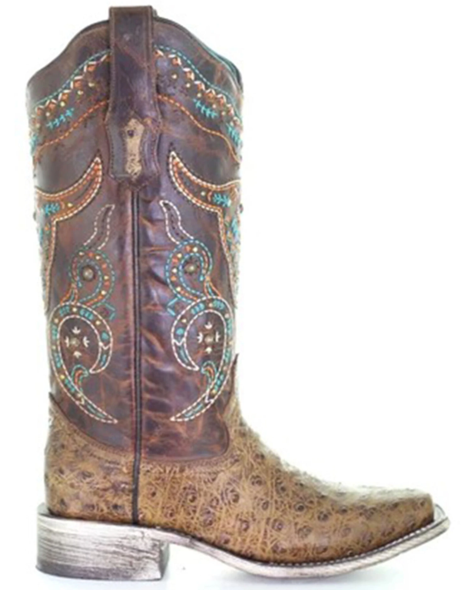 Corral Women's Embroidered Western Boots - Square Toe - Image 2