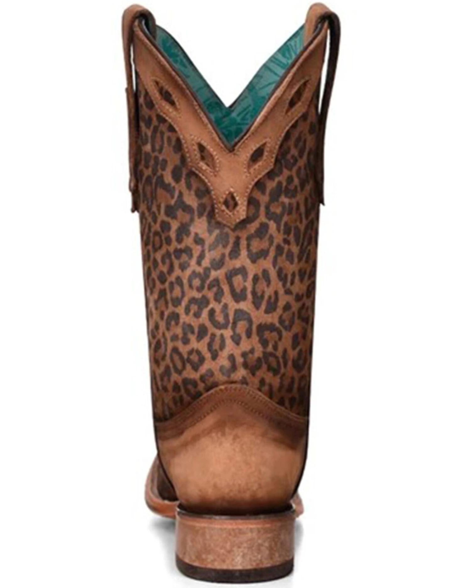 Corral Women's Leopard Print Western Boots - Square Toe - Image 2