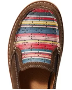 Ariat Women's Serape Stripe 360 Casual Slip-On Cruiser - Moc Toe