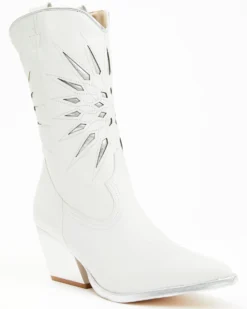 Golo Women's Mae Sun Inlay Western Fashion Boots - Snip Toe