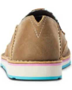 Ariat Women's Neon Lights Southwestern Print Casual Slip-On Cruiser - Moc Toe