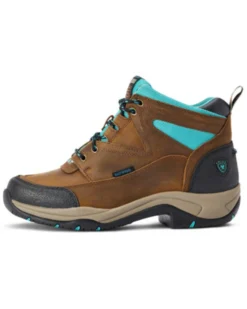 Ariat Women's Terrain H20 Waterproof Lace-Up Hiking Boots - Round Toe