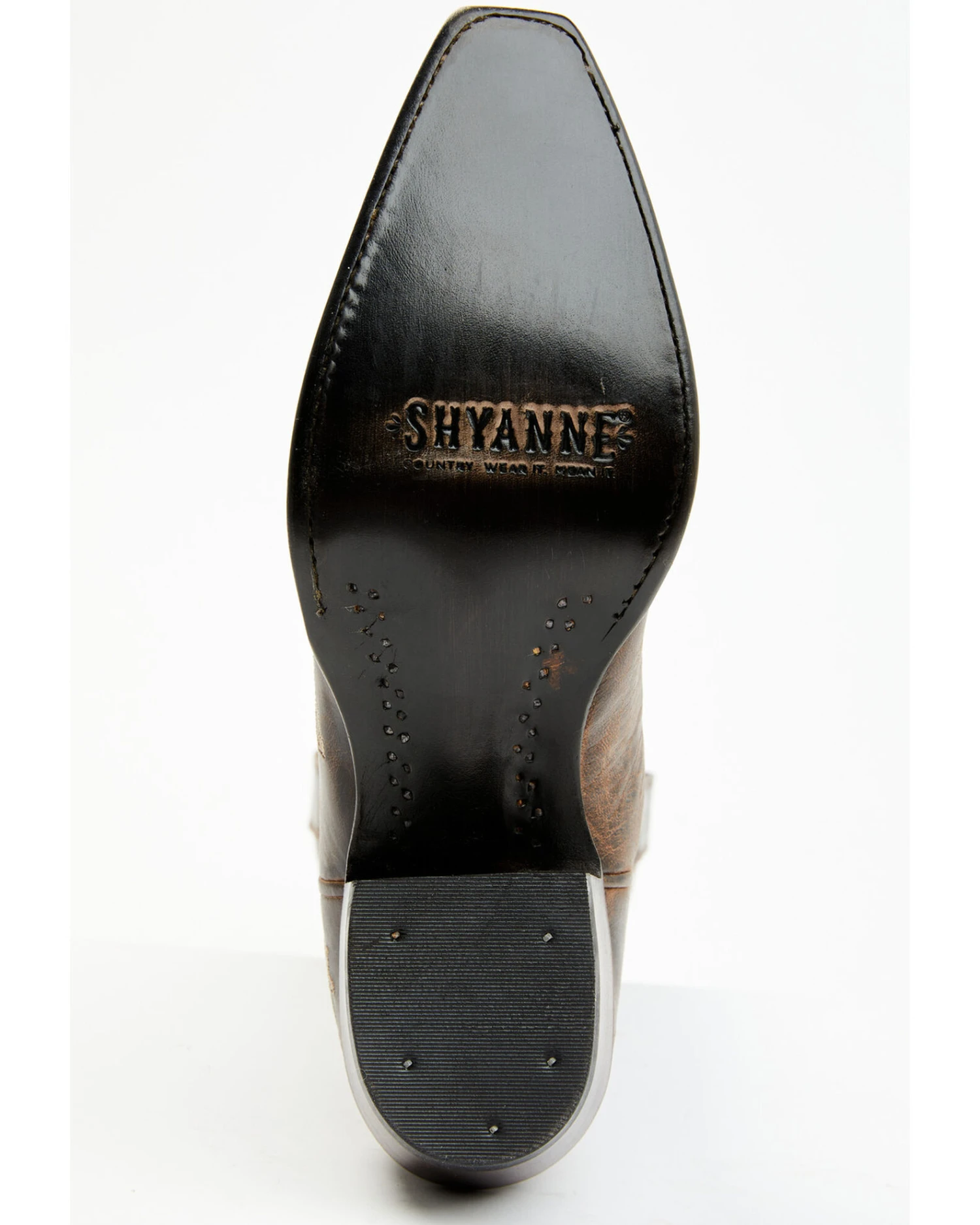 Shyanne Women's Lasy Floral Embroidered Western Boots - Snip Toe - Image 6