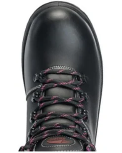 Avenger Women's Builder Mid 6" Lace-Up Waterproof Work Boots - Steel Toe